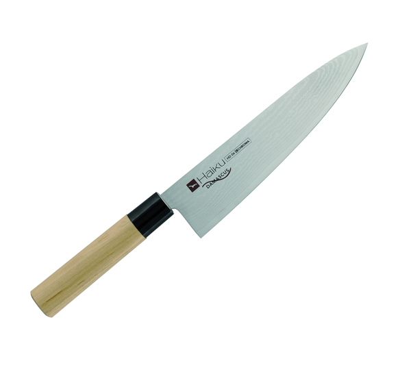 Couteau japonais chef 20 cm Haiku Damas Chroma