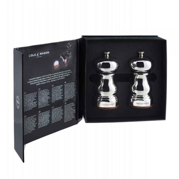 Coffret Moulins sel et poivre Knightsbridge Cole & Mason