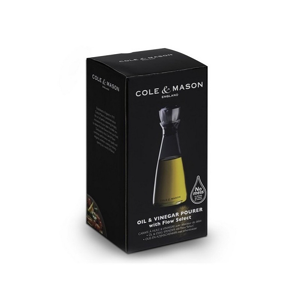 Huilier/Vinaigrier Réglable Cole & Mason