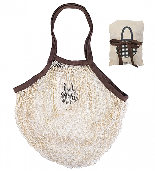 Sac Filet Repliable en Coton Naturel Cookut