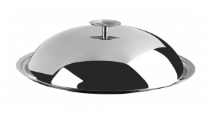 140x75 - Couvercle Plancha Inox-graphite Cristel