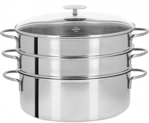 Faitout inox Cookway Master inox 26cm Cristel - Ambiance & Styles