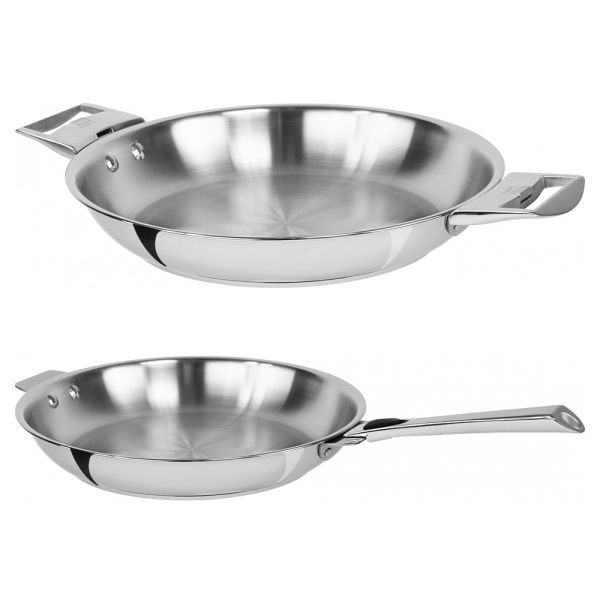 Poêle inox Cristel Casteline amovible