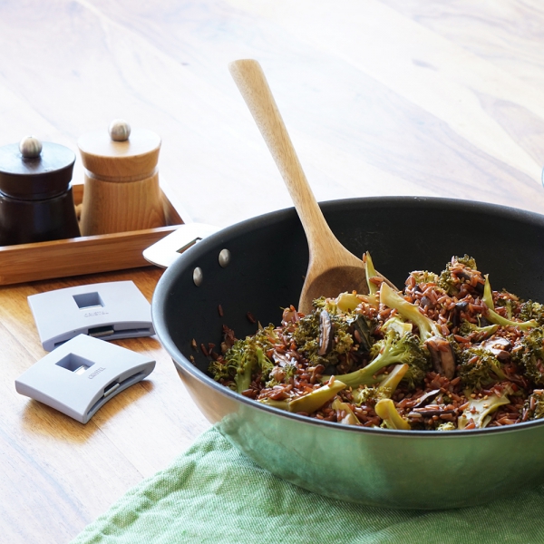 Wok anti-adhesif Cristel Casteline amovible