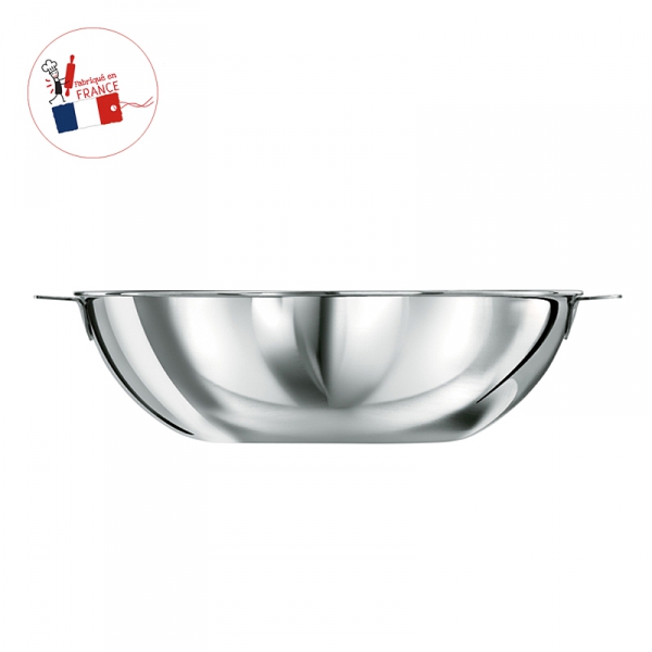 Wok inox Cristel Casteline amovible