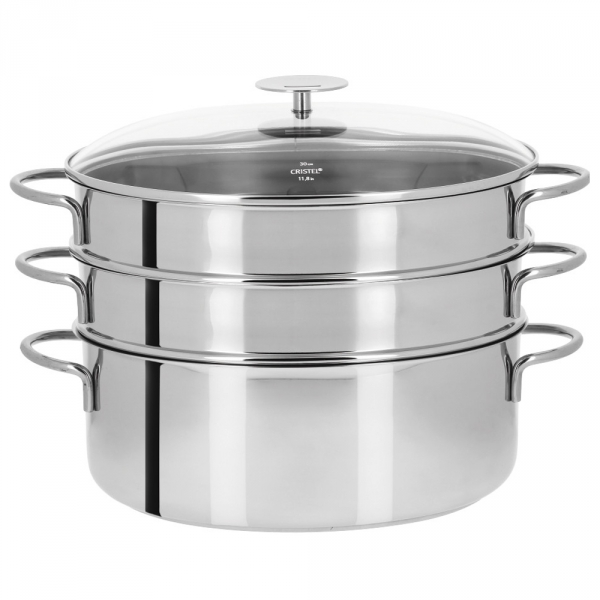 Cuit-Vapeur Ovale Inox Mutine Fixe Cristel