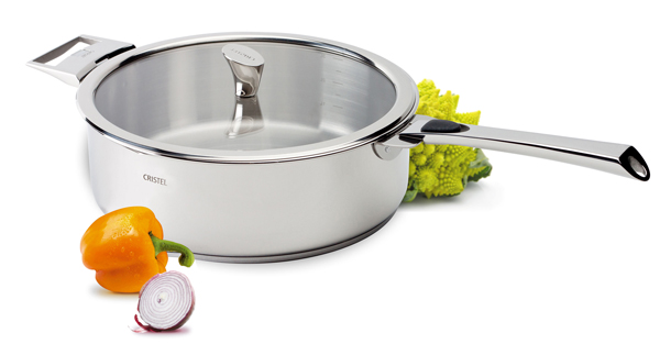 Sauteuse inox Cristel Casteline amovible