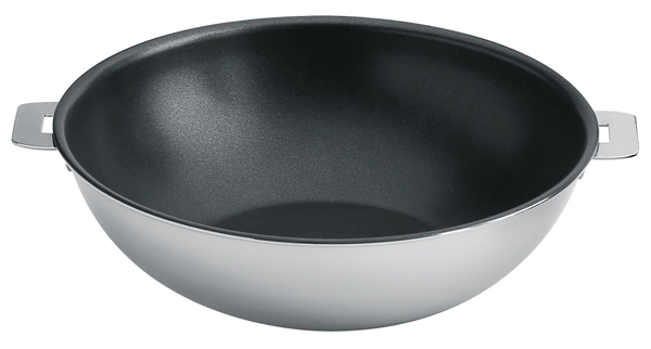 Wok anti-adhesif Cristel Casteline amovible