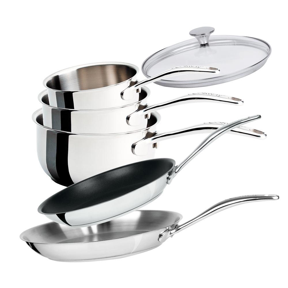 Batterie de cuisine Cookway Master Cristel 8 pièces