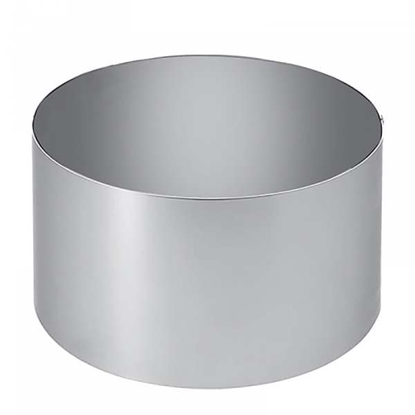 Cercle à Pâtisserie Inox - Ø 16cm - H 6cm