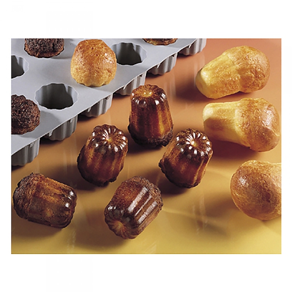 Elastomoule mini cannelés DE BUYER - moule DE BUYER - Cuisin'Store