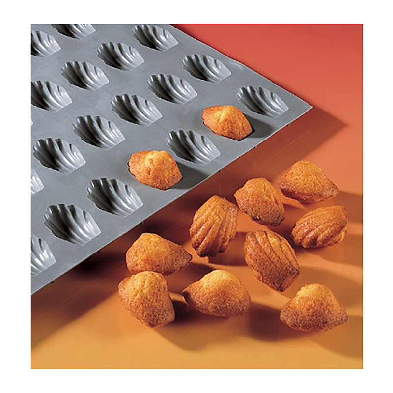 de Buyer Elastomoule 20-MINI Madeleines Silicone Mold