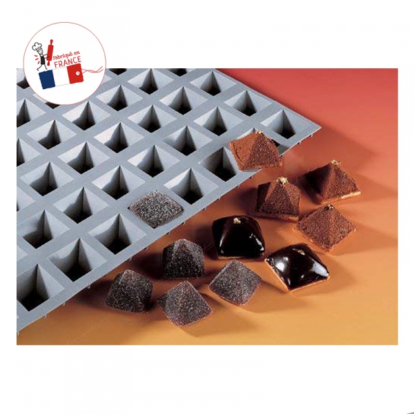 Elastomoule mini pyramides DE BUYER
