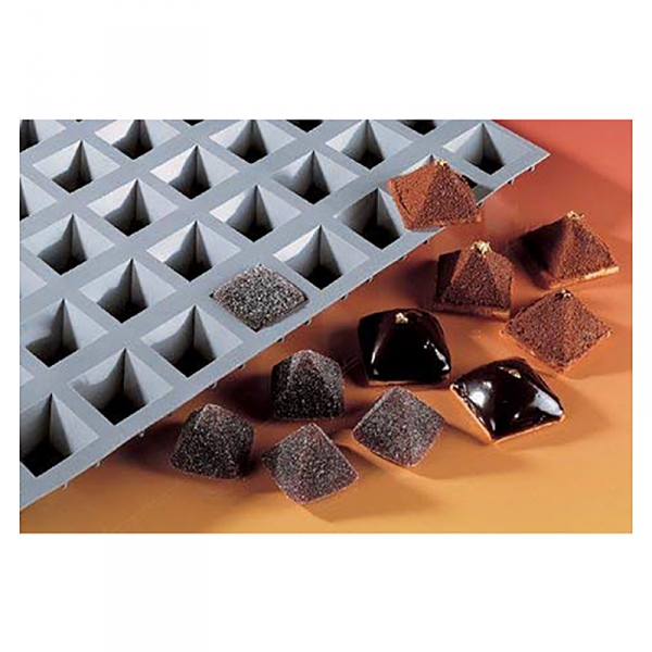Elastomoule mini pyramides DE BUYER