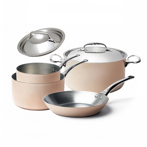 de Buyer Prima Matera Tradition 6330.24 sauteuse en cuivre 24 cm