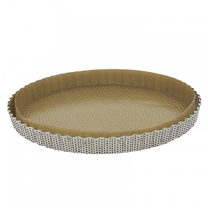 140x140 - Moule Tarte Cannelée Inox Fond Amovible De Buyer