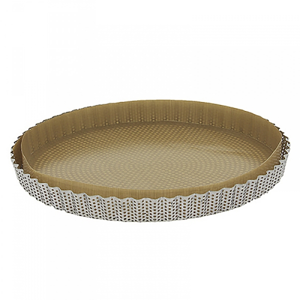 Moule Tarte Cannelée Inox Fond Amovible De Buyer