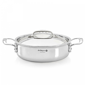 4 Casseroles inox Milady ⌀14-16-18-20 cm De Buyer