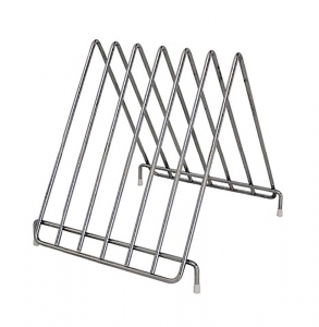 136x140 - Support Inox pour 6 Planches à Découper De Buyer