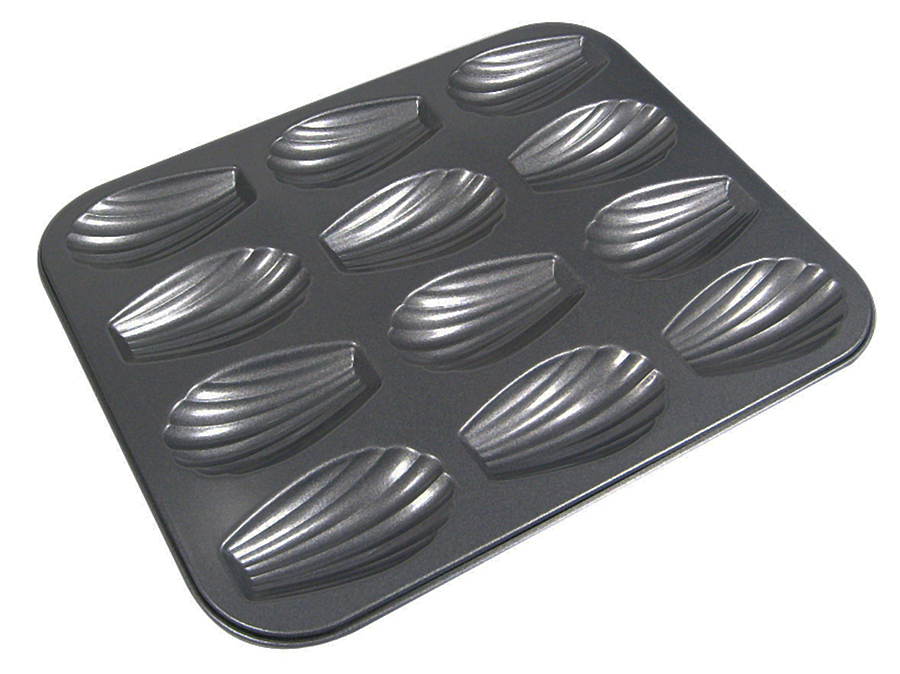 Moule Anti Adhésif 12 Madeleines 7 x 4 cm x H 1,5 cm De Buyer -  , Achat, Vente