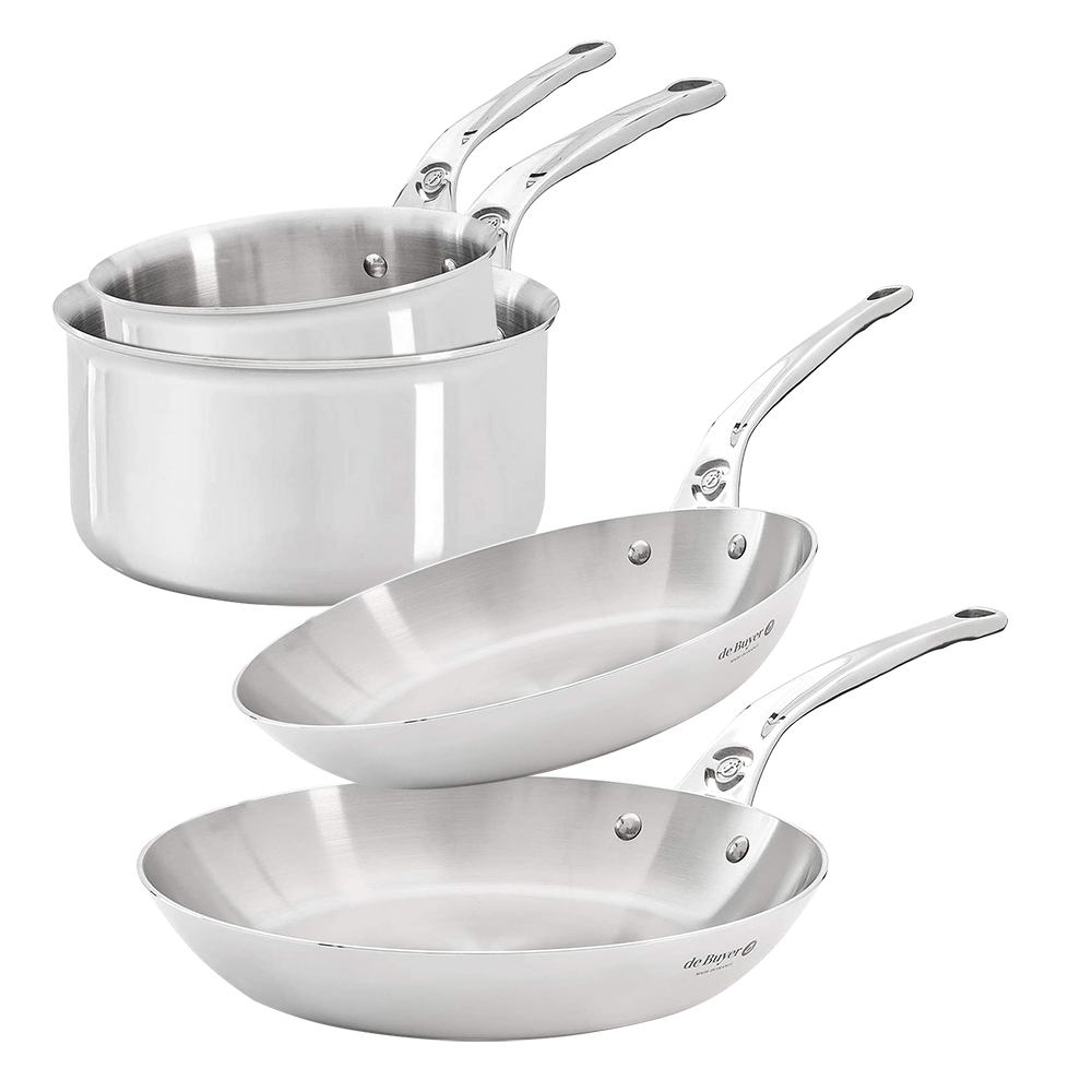 DE BUYER Casserole AFFINITY Tout Inox 16 cm - Casserole Inox Tous