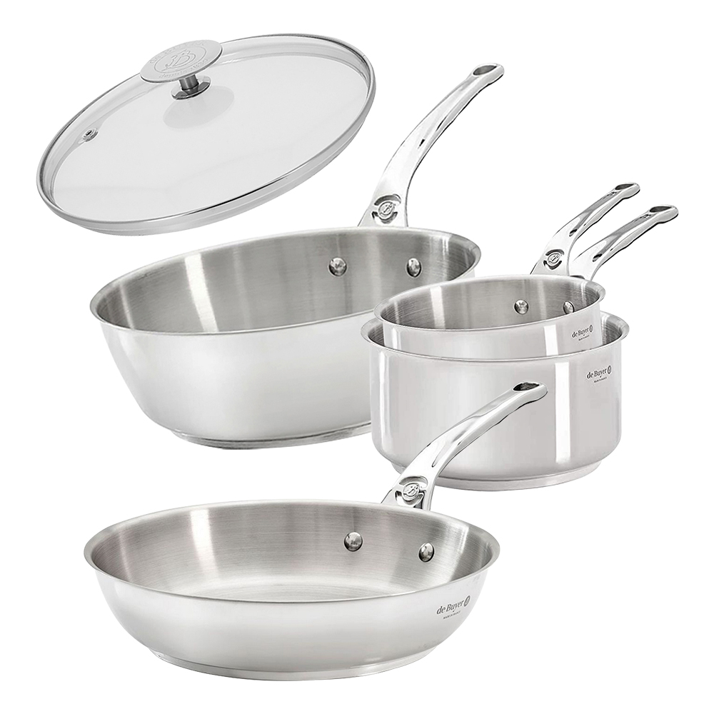 Batterie Cuisine Induction Casserole Inox Ø 14-16-18-20 cm Milady De Buyer  -  - achat, acheter, vente