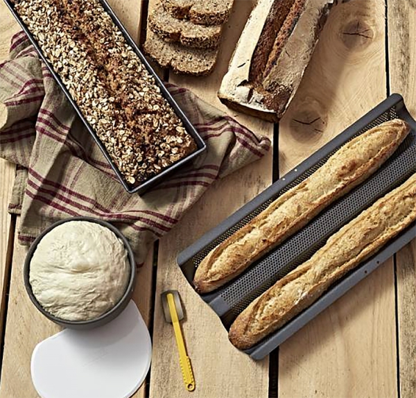Box Homemadebread Baguette & Pain De Buyer