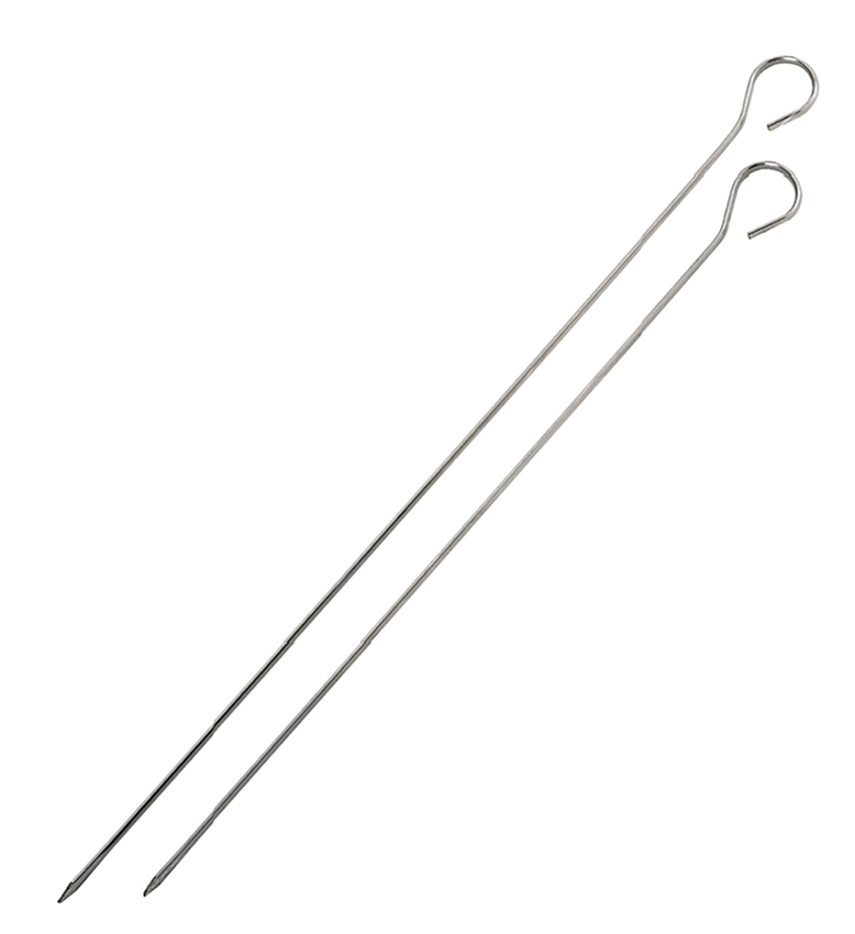 Lot de 10 piques à brochettes Inox De Buyer