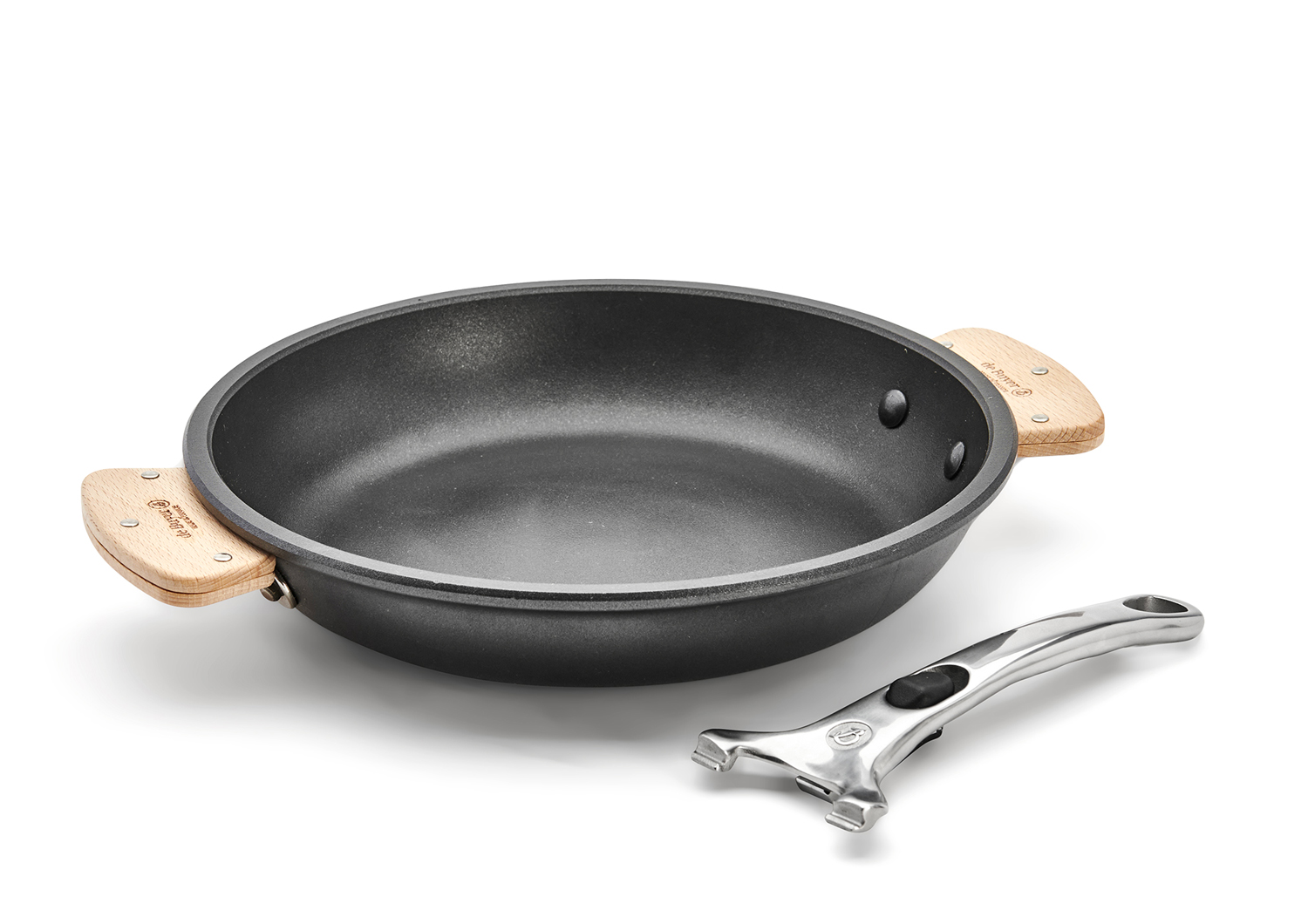 Poêle Antiadhésive ø24 cm Choc Resto Induction De Buyer -  , Achat, Vente