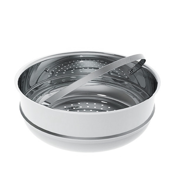 Passoire cuit-vapeur inox 24 cm De Buyer