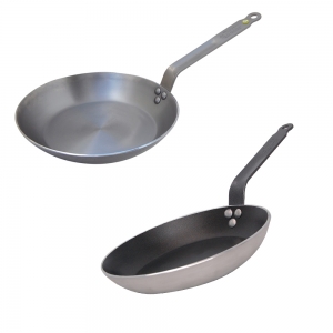 Poêle Antiadhésive ø24 cm Choc Resto Induction De Buyer -  , Achat, Vente