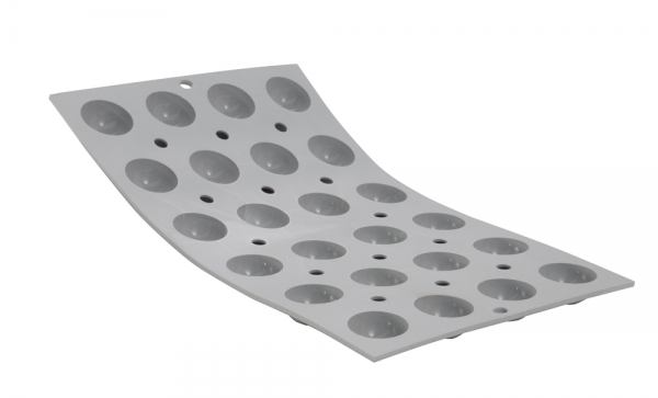 Elastomoule mini demi sphères DE BUYER