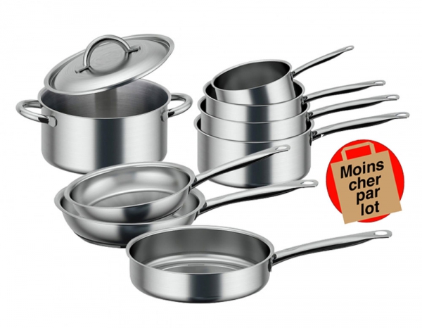 Casserole inox Ø 24 cm - Prim'Appety - L'Inox Cuisson - De Buyer