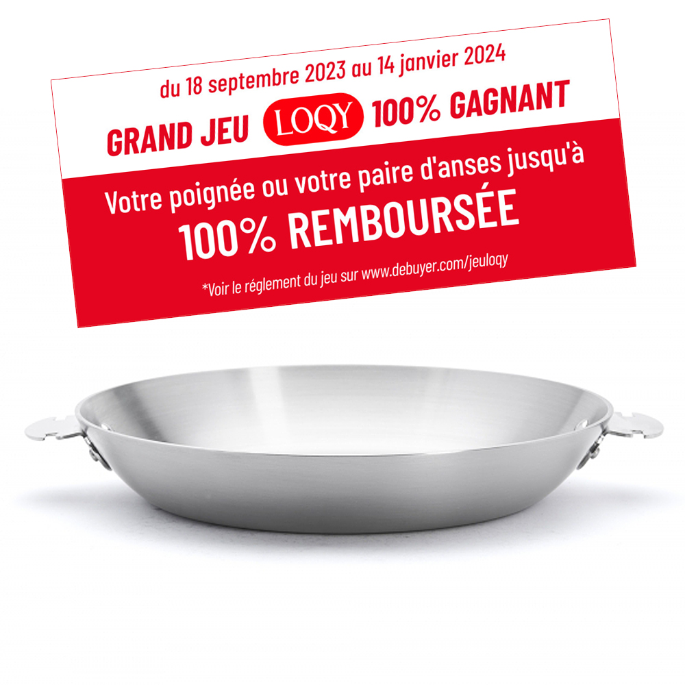 Poêle inox Alchimy Loqy De Buyer