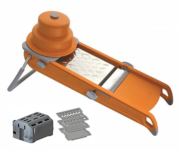 Mandoline Swing De Buyer 2.0 (avec kit 3 râpes)