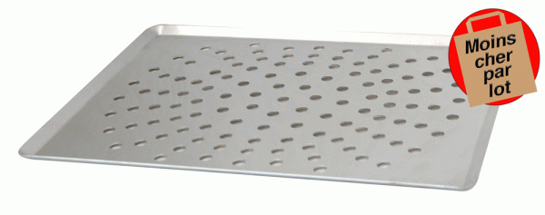 Plaque de cuisson perforée alu De Buyer Trous ø 10 mm