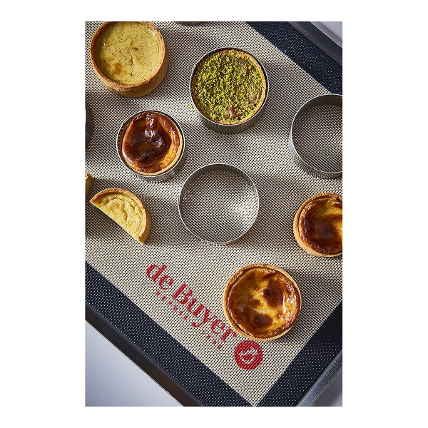 Cercle à Tarte Perforé Valrhona De Buyer
