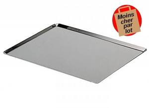 140x101 - Plaque Pâtissière Bords Pincés Inox De Buyer