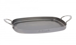 140x83 - Poêle Grill Rectangulaire 2 anses Minéral B de Buyer