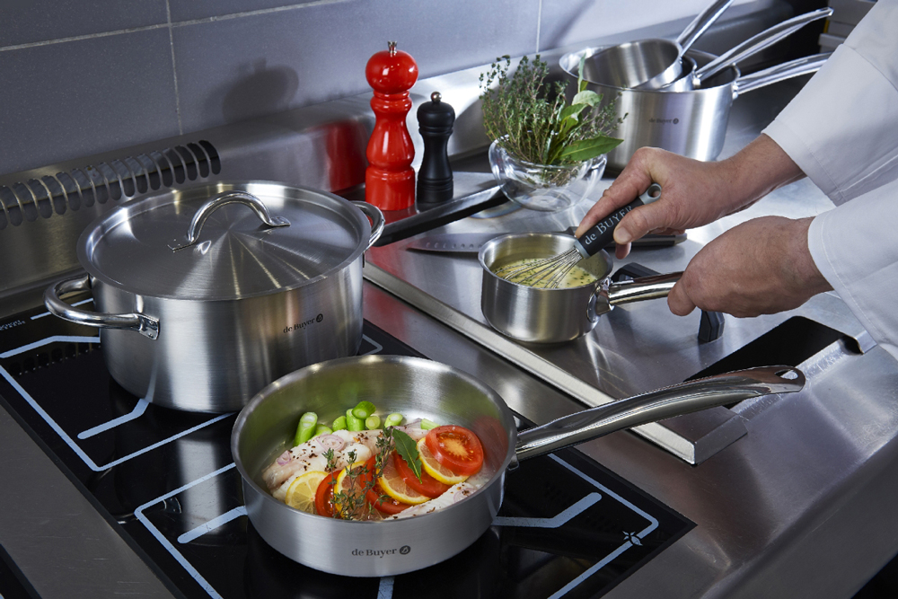 Casserole tout Inox sans Queue Ø 14 cm Twisty de Buyer - Manche