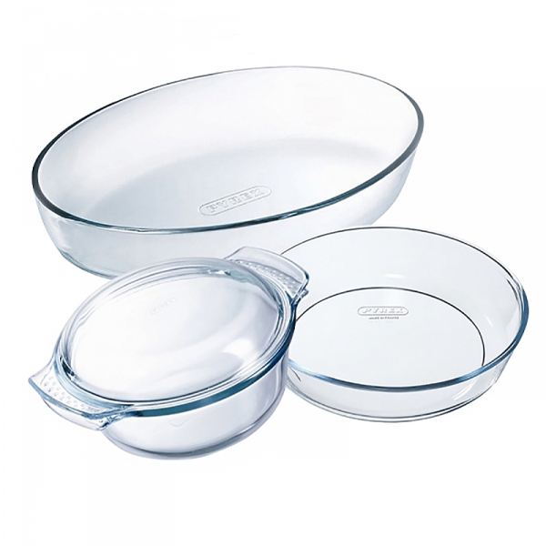 Ensemble plats Pyrex Four