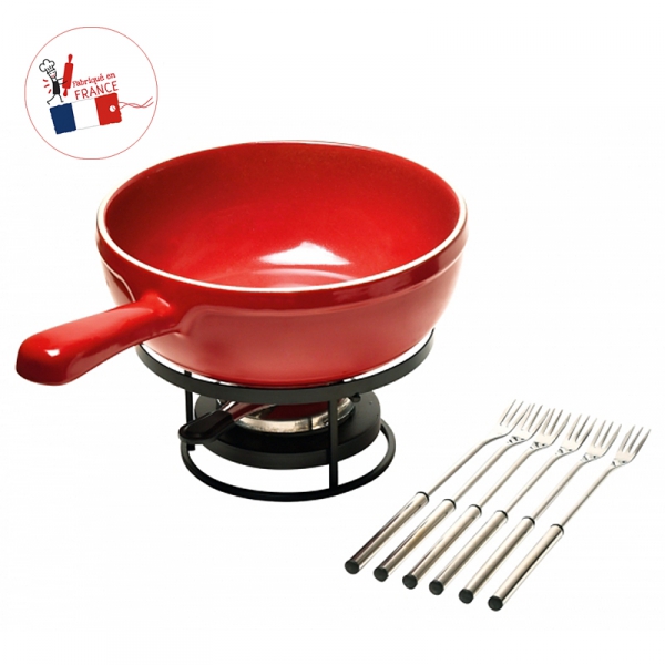 Service à fondue Emile Henry