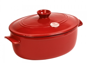 140x102 - Cocotte céramique Flame Emile Henry ovale