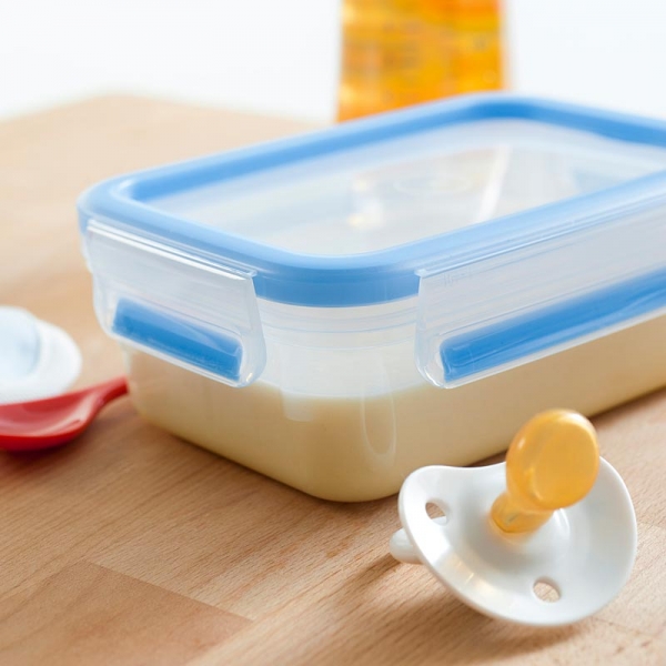Set 3 boîtes alimentaires verre Clip & Close Emsa