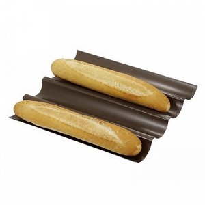 Moule à baguette perforé anti-adhésif 38,1 x 33 cm pour la cuisson