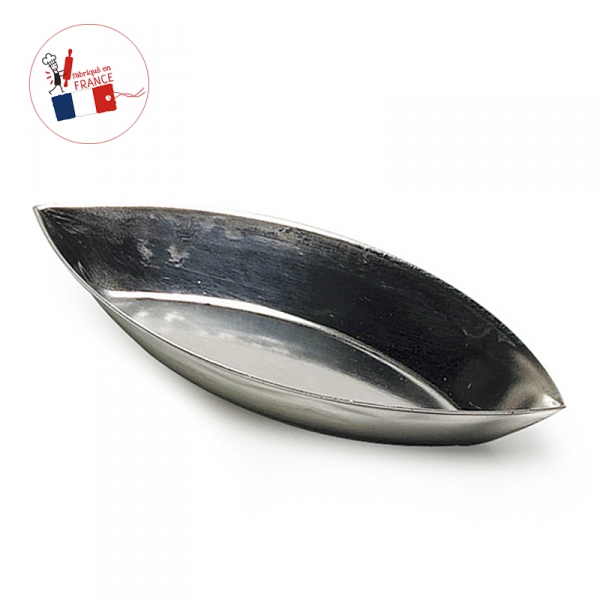 Moule barquette unie fer blanc Gobel