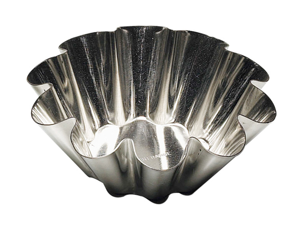 Moule à brioche fer blanc individuel Gobel