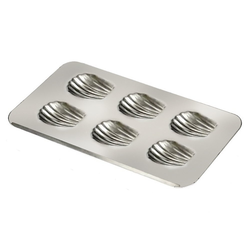 Moule 6 Madeleines XXL Fer Blanc Gobel - , Achat