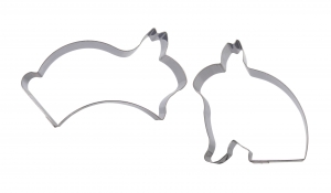 140x81 - Moule couple de lapin