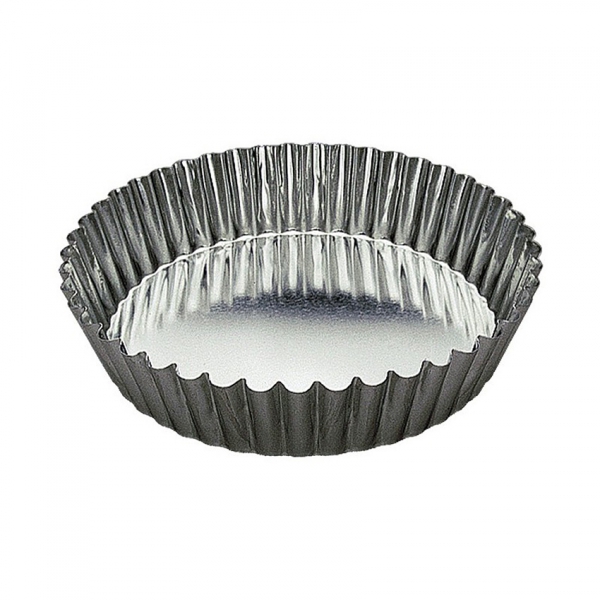 Moule à manqué rond en aluminium 15cm bord haut 10cm